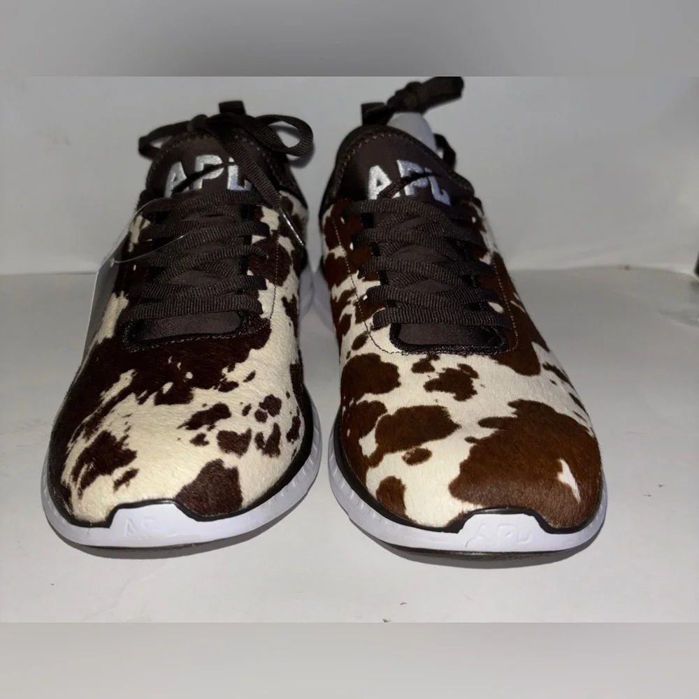 APL Iconic Phantom Calf Hair Classic Cow Sneaker Men 7M NEW Country Western Chic